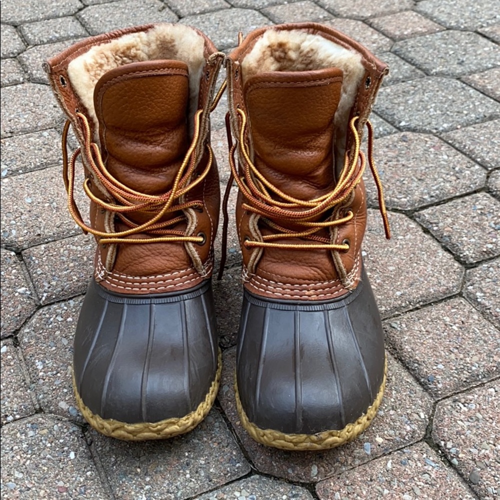 LL Bean Bean Boot 8 inch size 8 wide